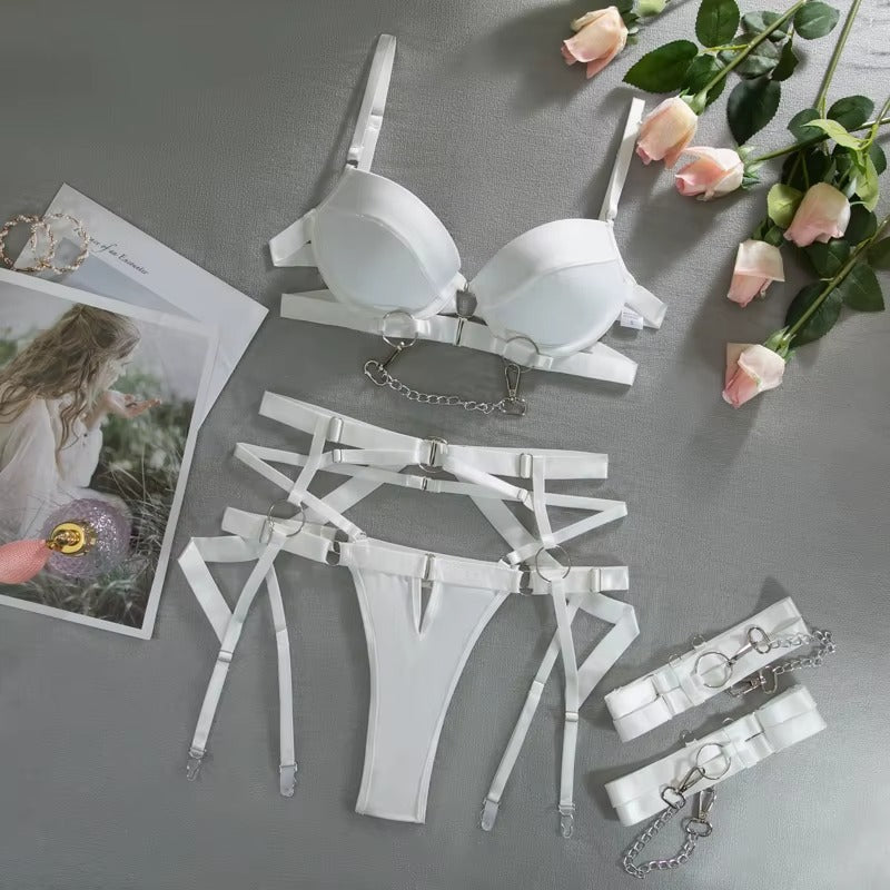 Hazel Luxury 5 Pieces Lingerie Set