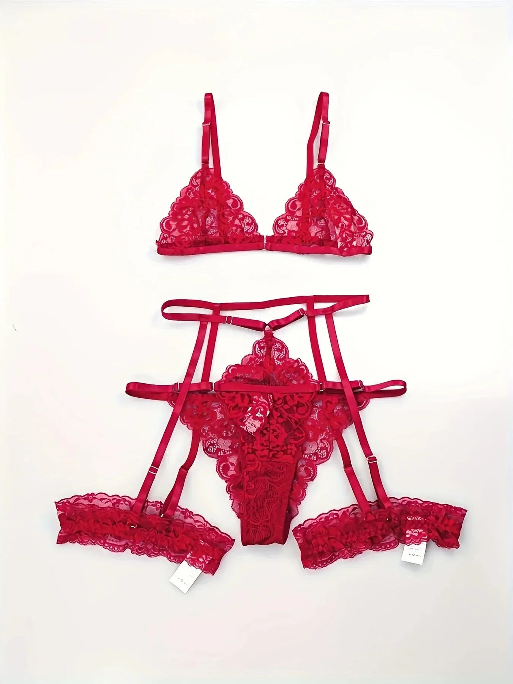 Zylina 3 Pieces Lingerie Set