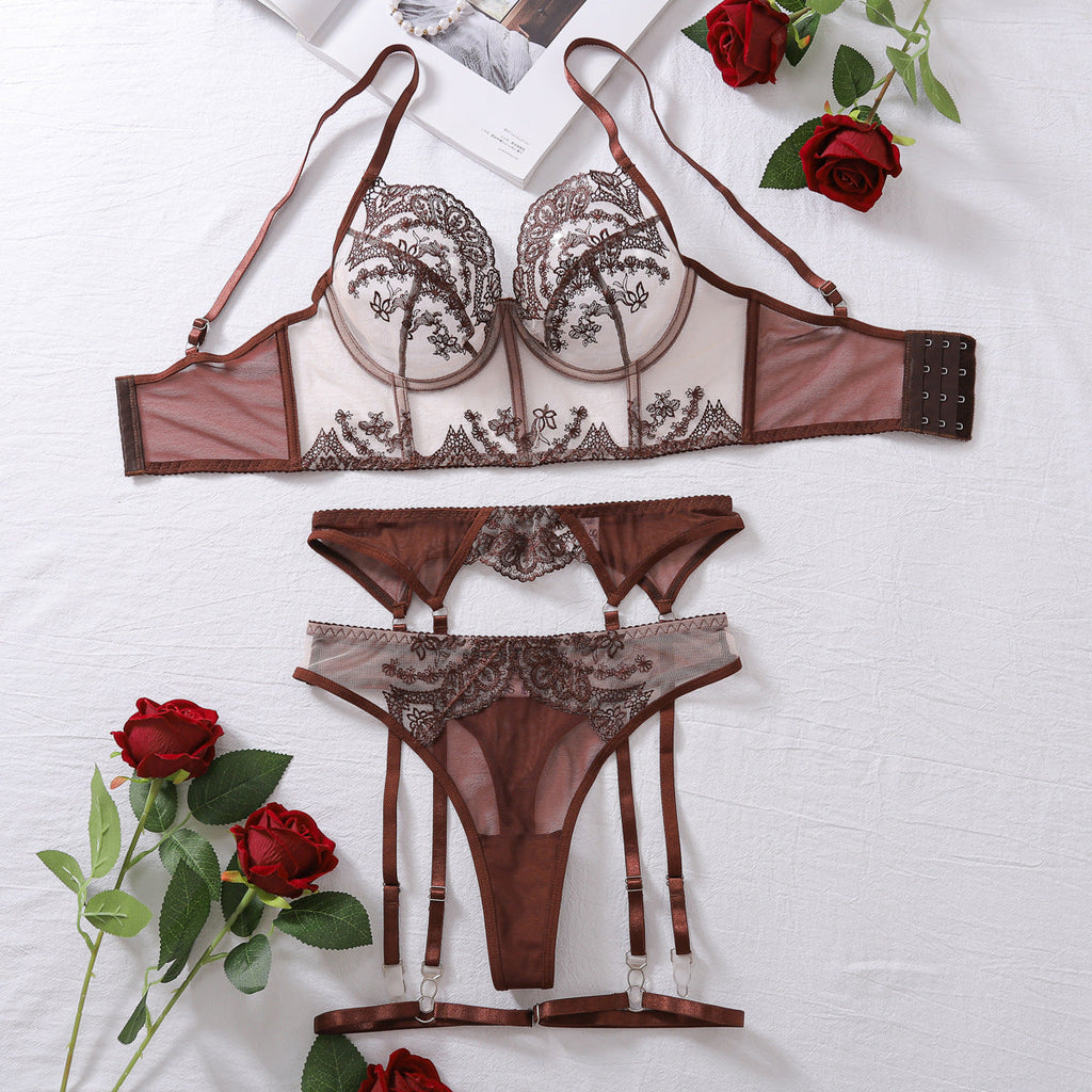 Adelina 4 Pieces Lingerie Set