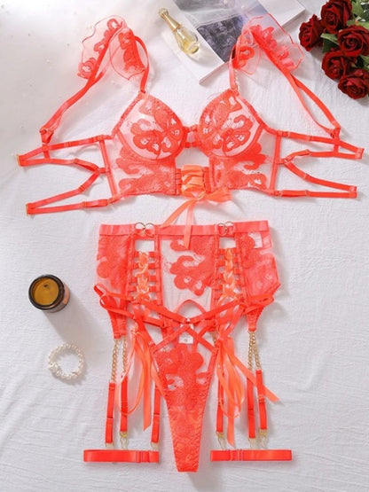 Nymera 4 Pieces Lingerie Set