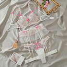 Amelia Luxury 4 Pieces Lingerie Set