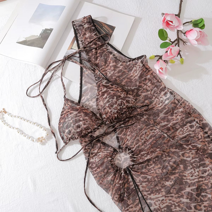 Lina 3 Pieces Lingerie Set