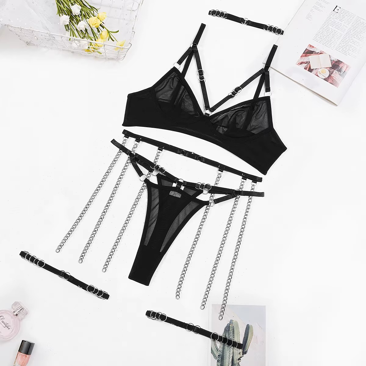 Aydora Lingerie 5 Pieces Lingere Set