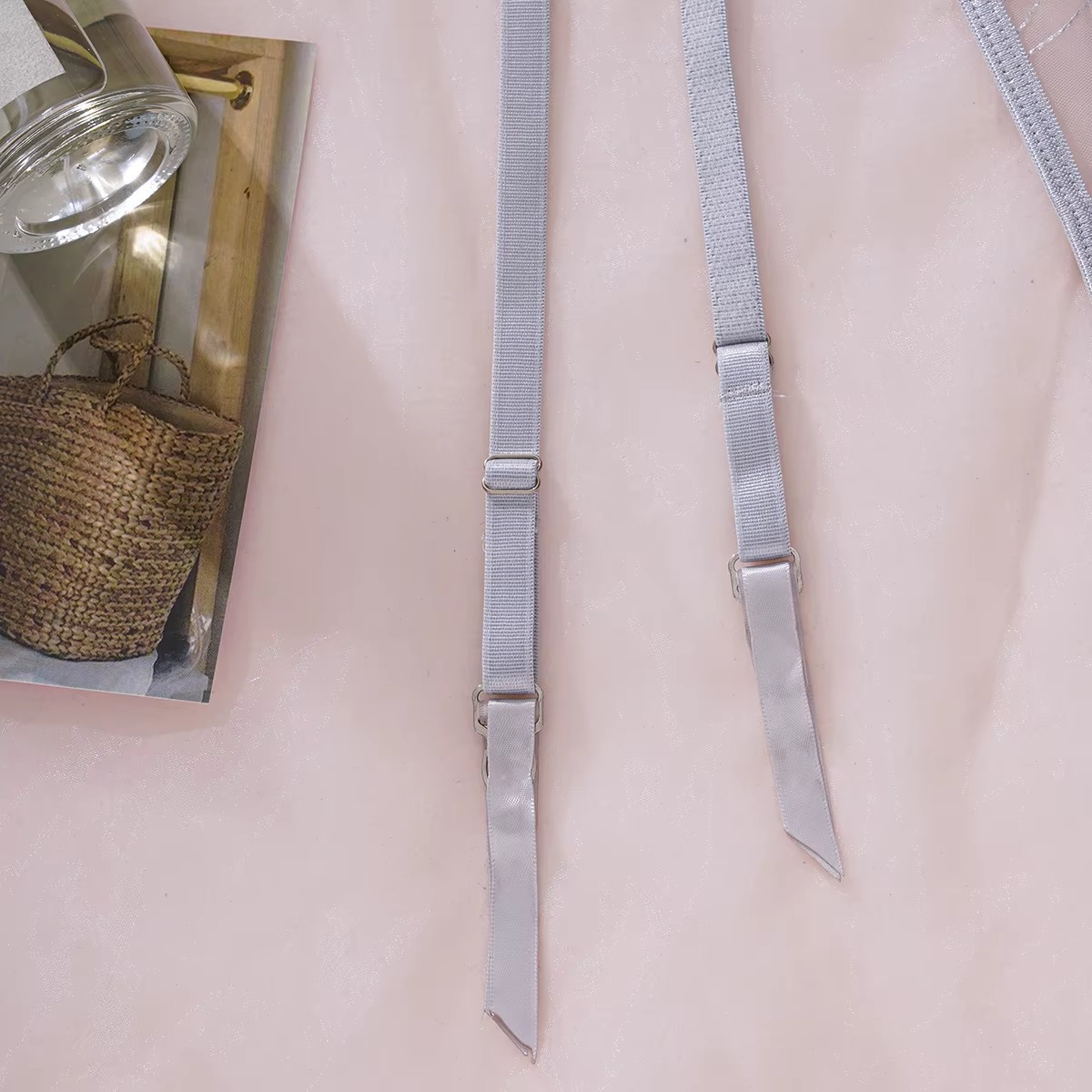 Dana Orange Lace 3 Pieces Underwear Set