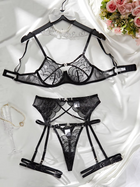 Elly 3 Pieces Lingerie Set