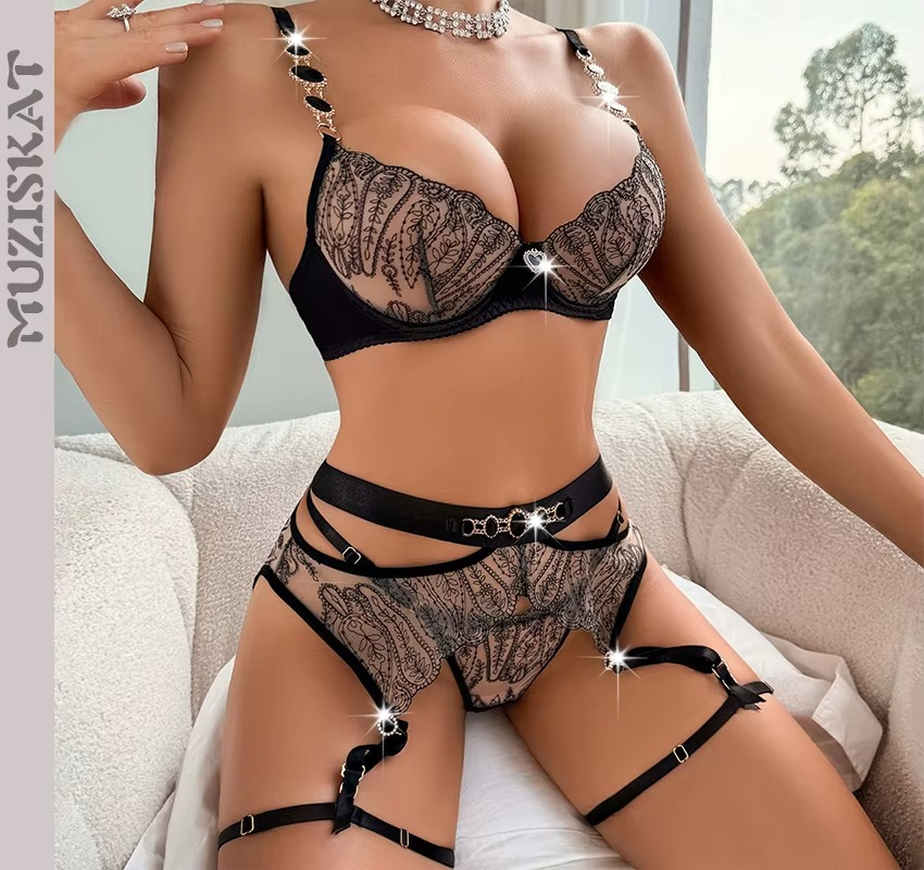 Alerna Lingerie 3 Pieces Lingere Set