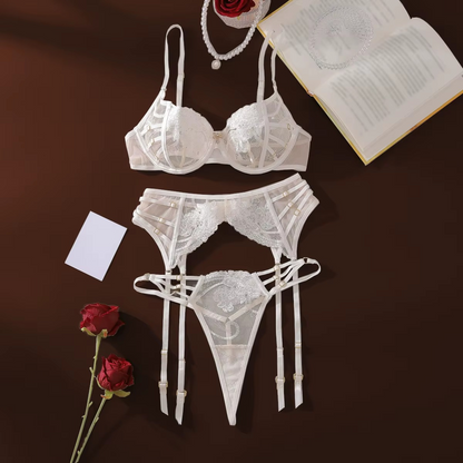 Elina 3 Pieces Lingerie Set