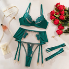 Arissa 4 Pieces Lingerie Set