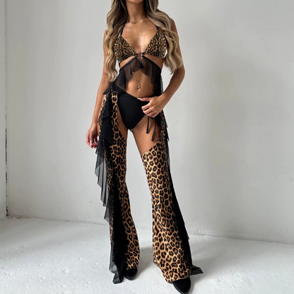 Jungle Luxury 3 Pieces Lingerie Set