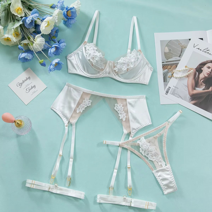 Arissa 4 Pieces Lingerie Set