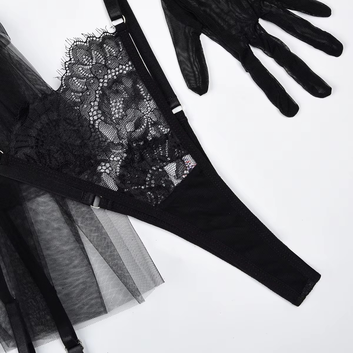 Julian Luxury 6 Pieces Lingerie Set