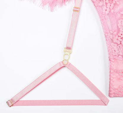 Juliana Sexy 5 Pieces Lingerie Set