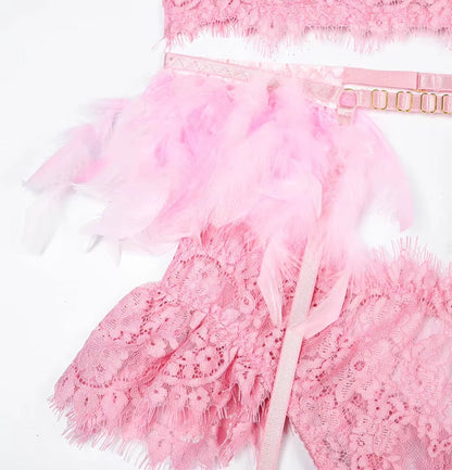 Juliana Sexy 5 Pieces Lingerie Set