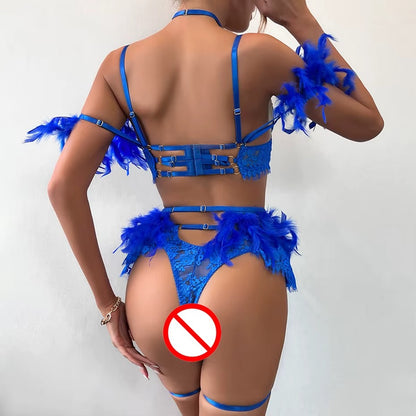 Juliana Sexy 5 Pieces Lingerie Set