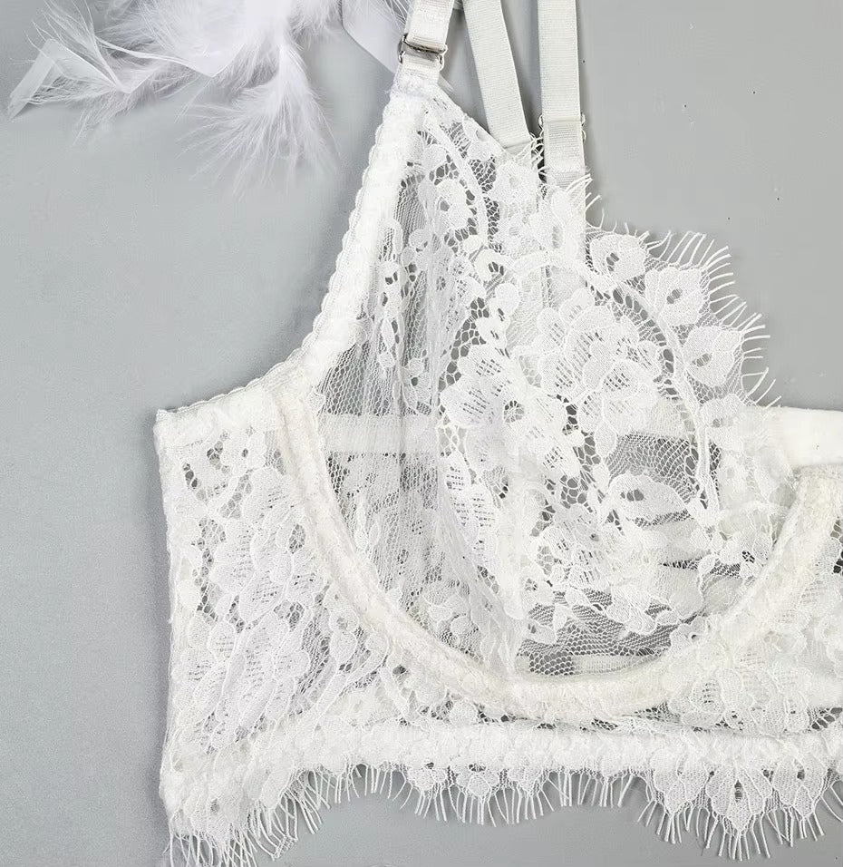 Juliana Sexy 5 Pieces Lingerie Set